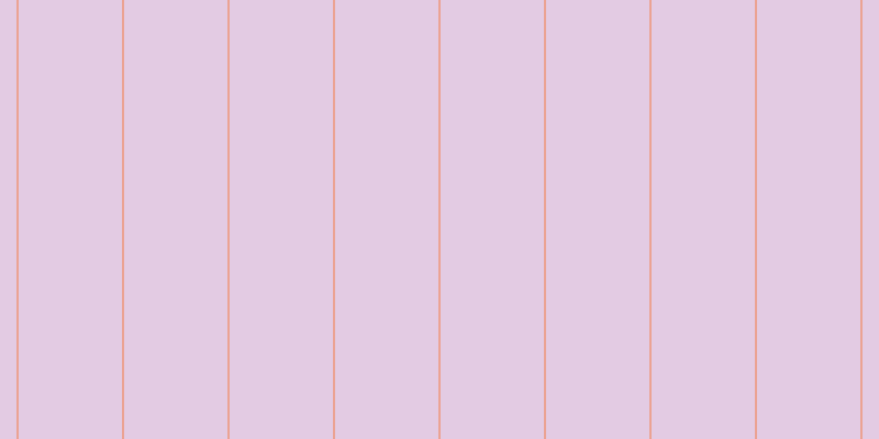 #dcbbdc (75%), #eba393 vertical lines, two pixels wide, ninety-four pixels apart