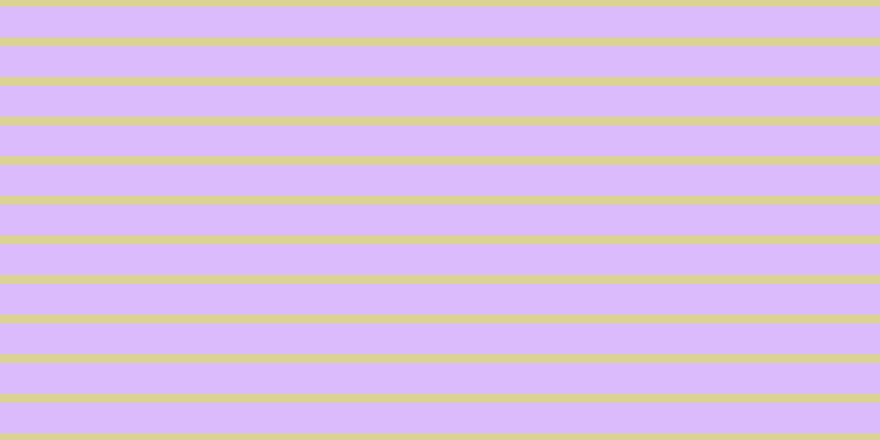 #dcbbfd, #dbd393 horizontal lines, eight pixels wide, twenty-eight pixels apart