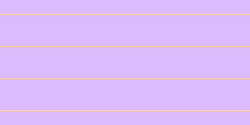 #dcbbfd, #fcd393 horizontal lines, four pixels wide, ninety-nine pixels apart