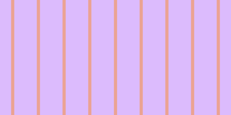 #dcbbfd, #eba393 vertical lines, eleven pixels wide, seventy-eight pixels apart