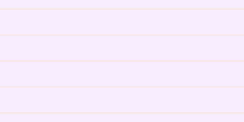 #dcbbfd (25%), #fcd393 horizontal lines, one pixels wide, eighty-four pixels apart