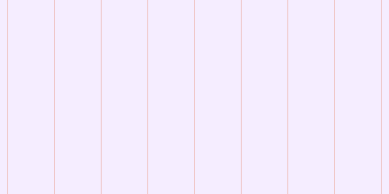 #dcbbfd (25%), #eba393 vertical lines, one pixels wide, ninety-five pixels apart