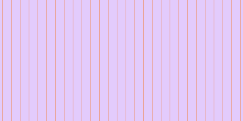 #dcbbfd (75%), #eba393 vertical lines, two pixels wide, twenty-seven pixels apart