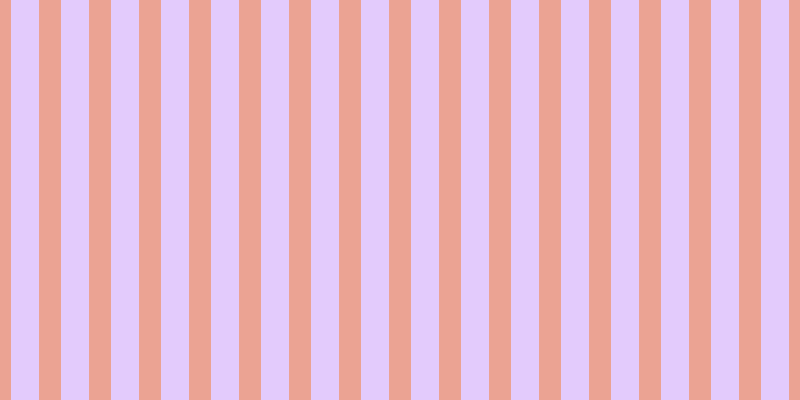 #dcbbfd (75%), #eba393 vertical lines, twenty-two pixels wide, twenty-eight pixels apart