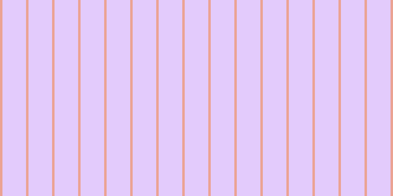 #dcbbfd (75%), #eba393 vertical lines, five pixels wide, forty-eight pixels apart