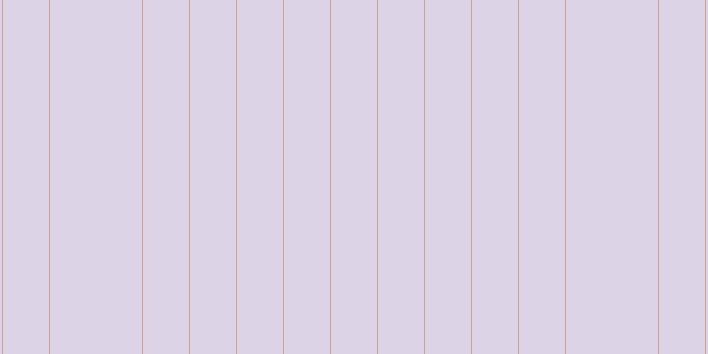 #dcd4e6, #caa393 vertical lines, one pixels wide, fifty-two pixels apart