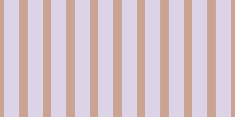 #dcd4e6, #caa393 vertical lines, twenty-eight pixels wide, fifty-two pixels apart