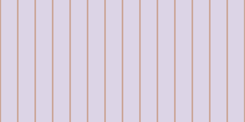 #dcd4e6, #caa393 vertical lines, five pixels wide, fifty-two pixels apart