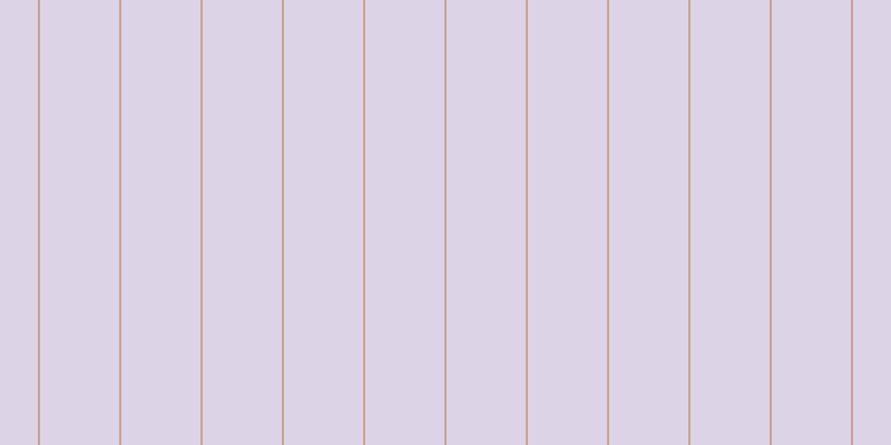 #dcd4e6, #caa393 vertical lines, two pixels wide, seventy-one pixels apart