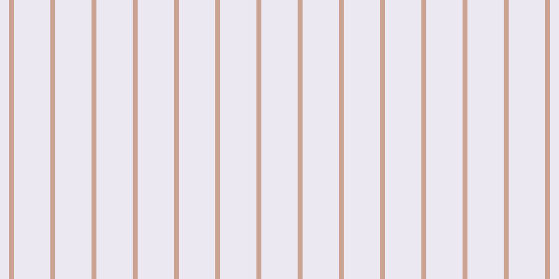#dcd4e6 (50%), #caa393 vertical lines, seven pixels wide, fifty-two pixels apart