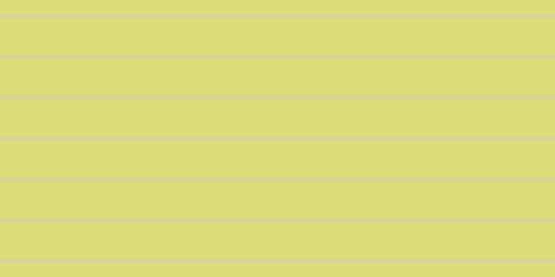 #dcdc79, #dbd393 horizontal lines, seven pixels wide, fifty-two pixels apart