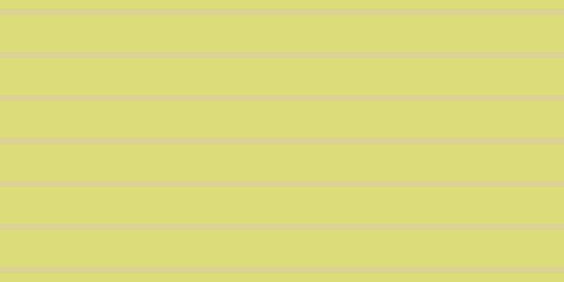#dcdc79, #dbd393 horizontal lines, nine pixels wide, fifty-two pixels apart