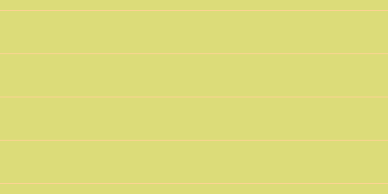 #dcdc79, #fcd393 horizontal lines, two pixels wide, eighty-seven pixels apart