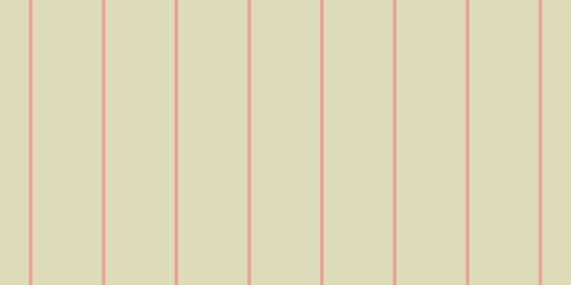 #dcdcbb, #eba393 vertical lines, five pixels wide, ninety-seven pixels apart