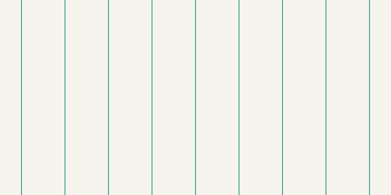 #dcdcbb (25%), #46a393 vertical lines, two pixels wide, eighty-seven pixels apart
