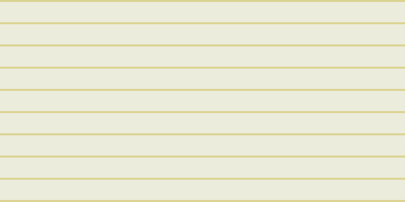 #dcdcbb (50%), #dbd393 horizontal lines, four pixels wide, forty pixels apart