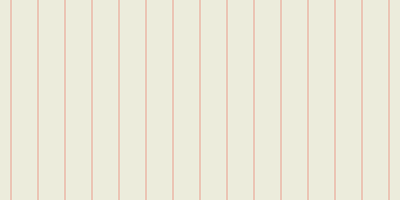#dcdcbb (50%), #eba393 vertical lines, two pixels wide, fifty-two pixels apart