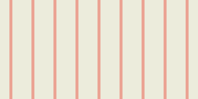 #dcdcbb (50%), #eba393 vertical lines, twelve pixels wide, seventy-seven pixels apart