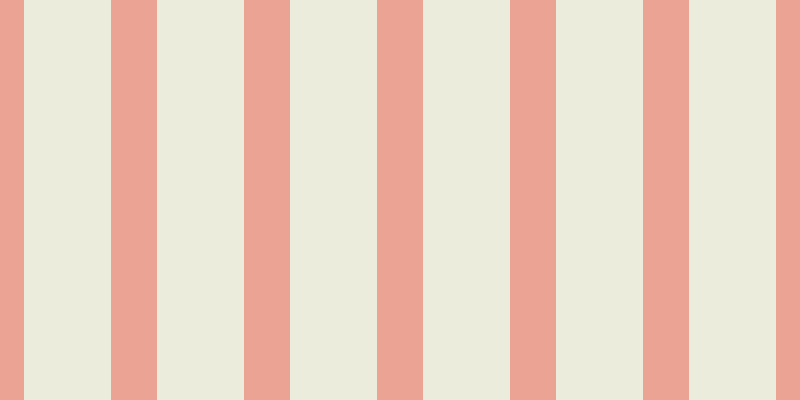 #dcdcbb (50%), #eba393 vertical lines, forty-six pixels wide, eighty-seven pixels apart