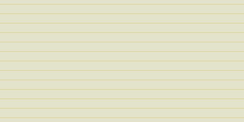 #dcdcbb (75%), #dbd393 horizontal lines, two pixels wide, twenty-nine pixels apart