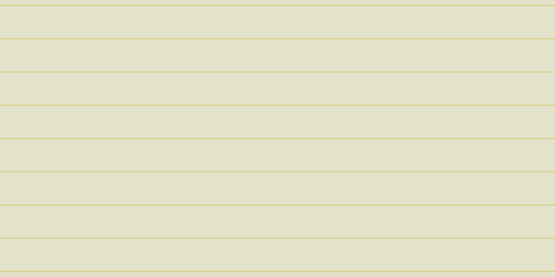 #dcdcbb (75%), #dbd393 horizontal lines, two pixels wide, forty-six pixels apart