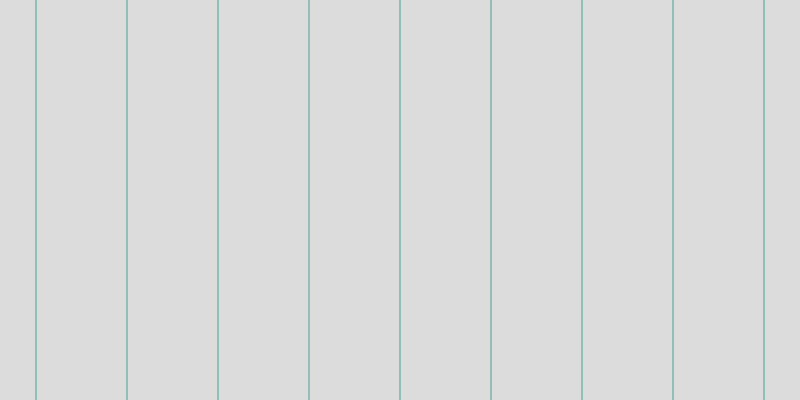 Gainsboro, #46a393 vertical lines, one pixels wide, ninety pixels apart