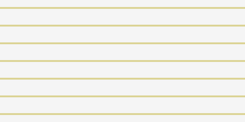 Gainsboro (25%), #dbd393 horizontal lines, six pixels wide, fifty-two pixels apart