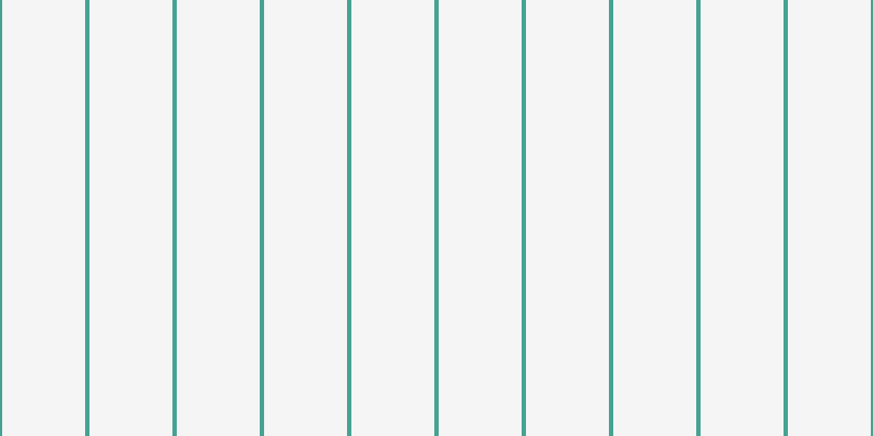 Gainsboro (25%), #46a393 vertical lines, four pixels wide, seventy-six pixels apart