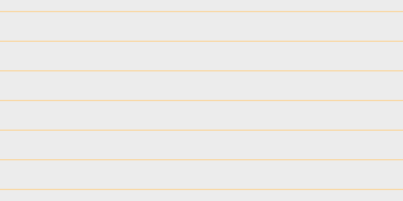 Gainsboro (50%), #fcd393 horizontal lines, two pixels wide, fifty-seven pixels apart