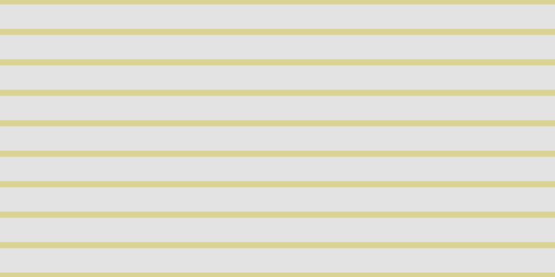 Gainsboro (75%), #dbd393 horizontal lines, nine pixels wide, thirty-five pixels apart