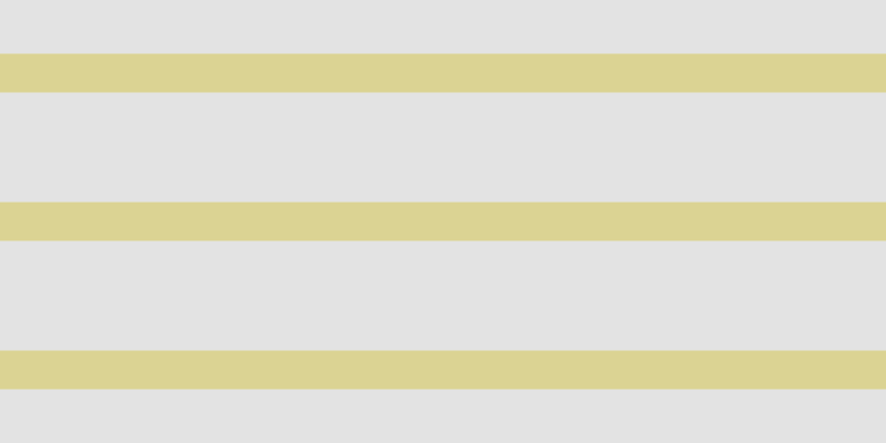 Gainsboro (75%), #dbd393 horizontal lines, thirty-five pixels wide, ninety-nine pixels apart
