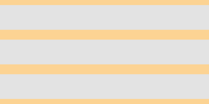 Gainsboro (75%), #fcd393 horizontal lines, thirty-eight pixels wide, ninety-five pixels apart