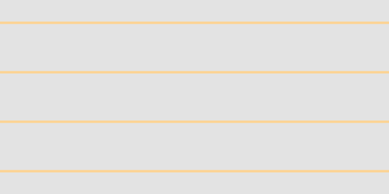 Gainsboro (75%), #fcd393 horizontal lines, five pixels wide, ninety-seven pixels apart