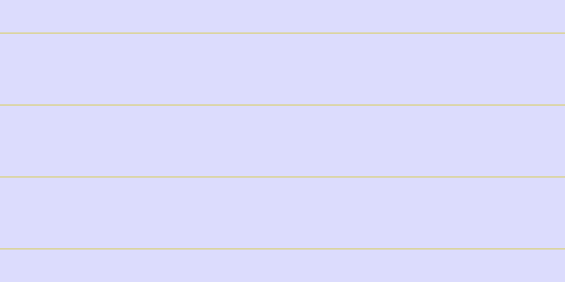 #dcdcfd, #dbd393 horizontal lines, two pixels wide, one hundred pixels apart
