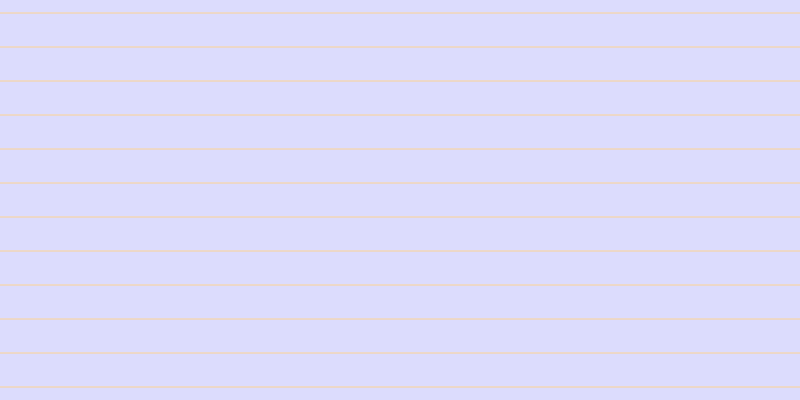 #dcdcfd, #fcd393 horizontal lines, one pixels wide, thirty-three pixels apart