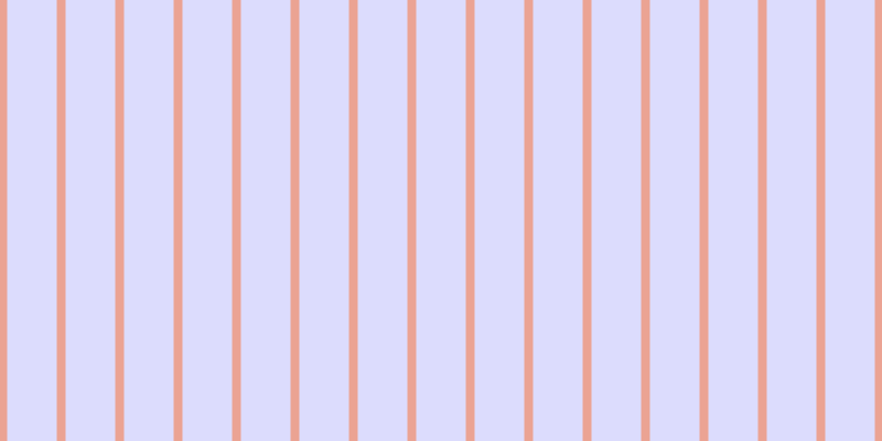 #dcdcfd, #eba393 vertical lines, eight pixels wide, forty-five pixels apart