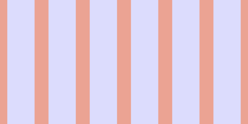#dcdcfd, #eba393 vertical lines, forty-five pixels wide, eighty-eight pixels apart