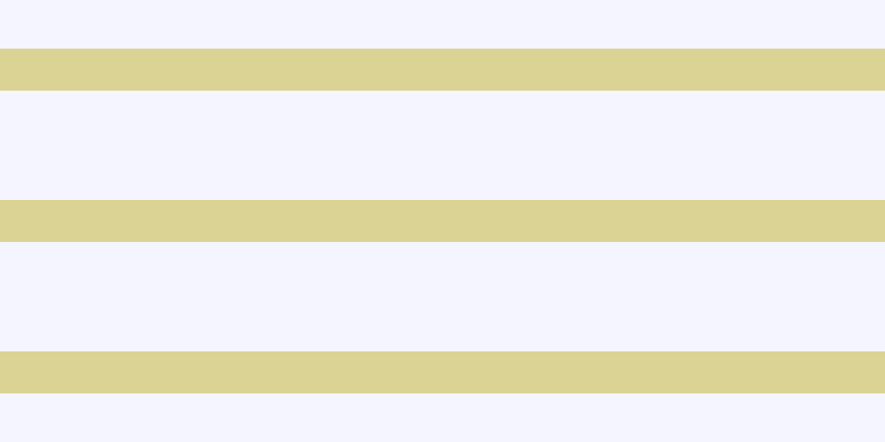 #dcdcfd (25%), #dbd393 horizontal lines, thirty-eight pixels wide, ninety-nine pixels apart