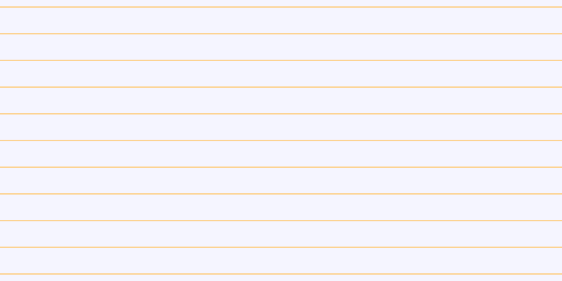 #dcdcfd (25%), #fcd393 horizontal lines, two pixels wide, thirty-six pixels apart