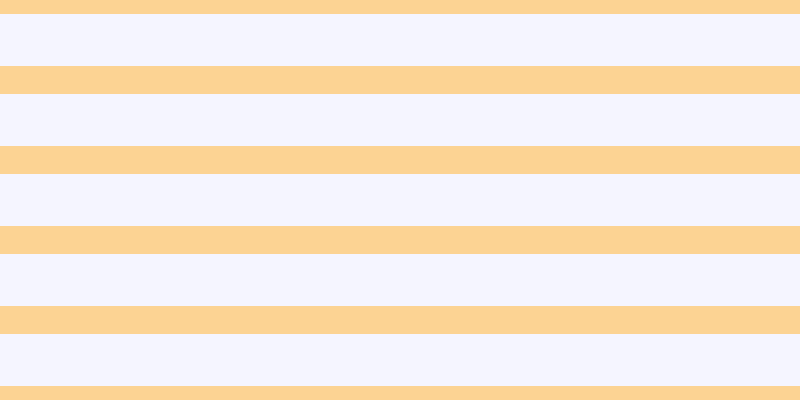 #dcdcfd (25%), #fcd393 horizontal lines, twenty-eight pixels wide, fifty-two pixels apart