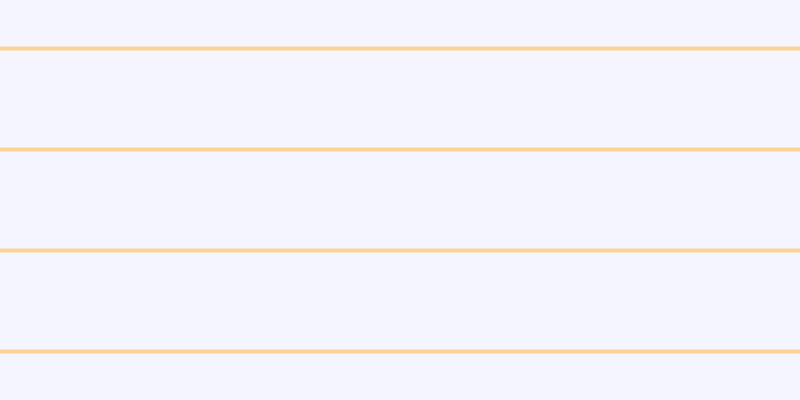 #dcdcfd (25%), #fcd393 horizontal lines, four pixels wide, ninety-seven pixels apart