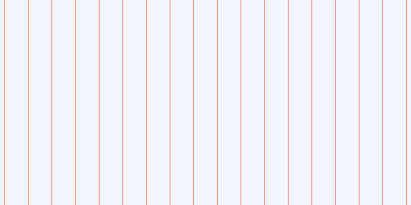 #dcdcfd (25%), #eba393 vertical lines, two pixels wide, forty-four pixels apart
