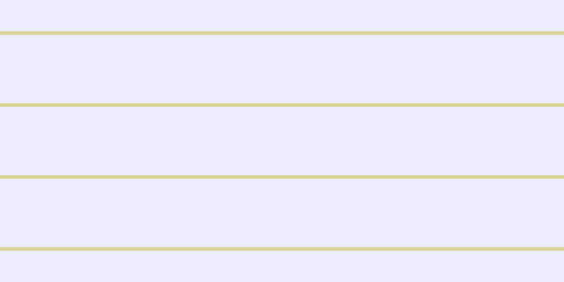 #dcdcfd (50%), #dbd393 horizontal lines, five pixels wide, ninety-seven pixels apart