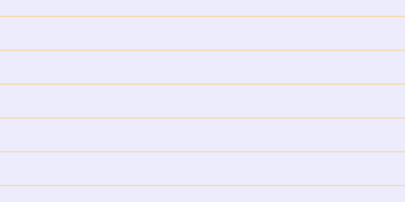 #dcdcfd (50%), #fcd393 horizontal lines, two pixels wide, sixty-five pixels apart