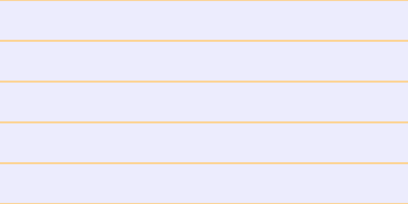 #dcdcfd (50%), #fcd393 horizontal lines, four pixels wide, seventy-six pixels apart