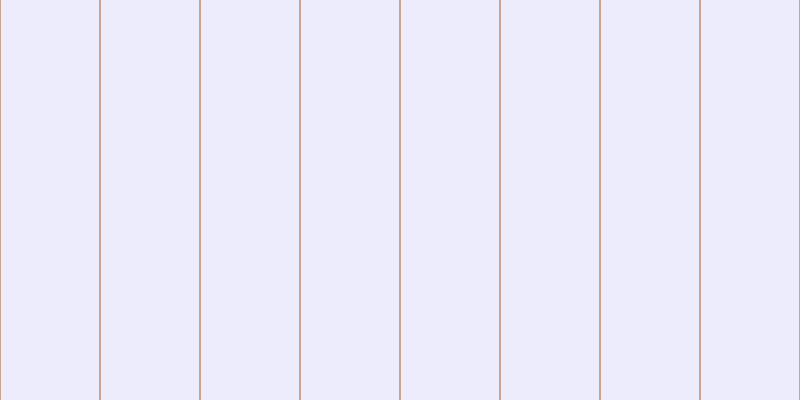 #dcdcfd (50%), #caa393 vertical lines, two pixels wide, ninety-eight pixels apart