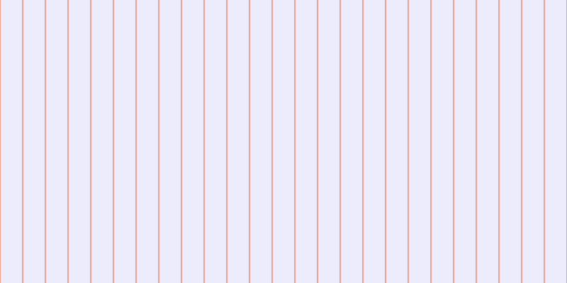 #dcdcfd (50%), #eba393 vertical lines, two pixels wide, thirty pixels apart