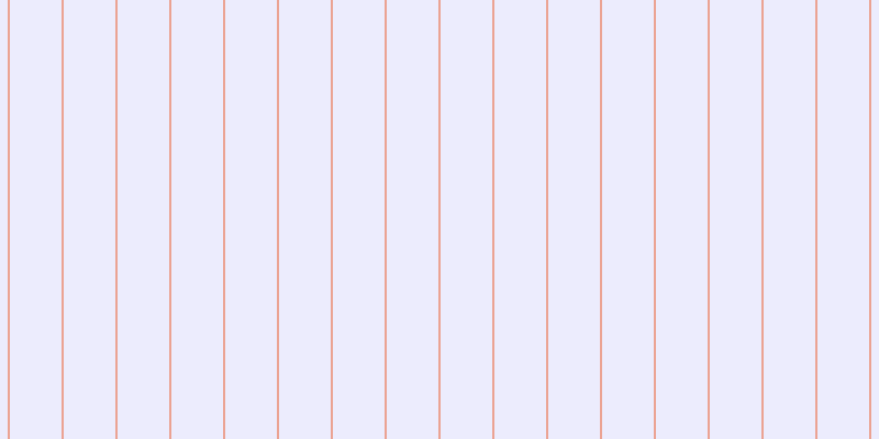 #dcdcfd (50%), #eba393 vertical lines, two pixels wide, forty-seven pixels apart