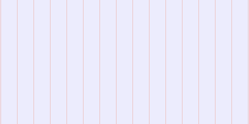 #dcdcfd (50%), #eba393 vertical lines, one pixels wide, fifty-two pixels apart