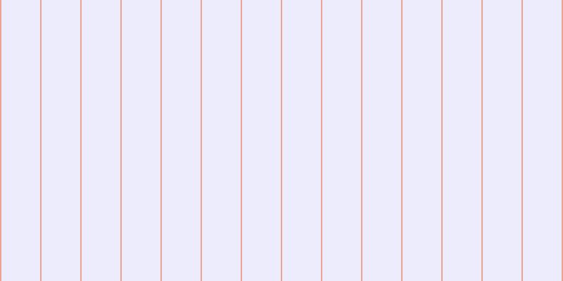 #dcdcfd (50%), #eba393 vertical lines, two pixels wide, fifty-five pixels apart